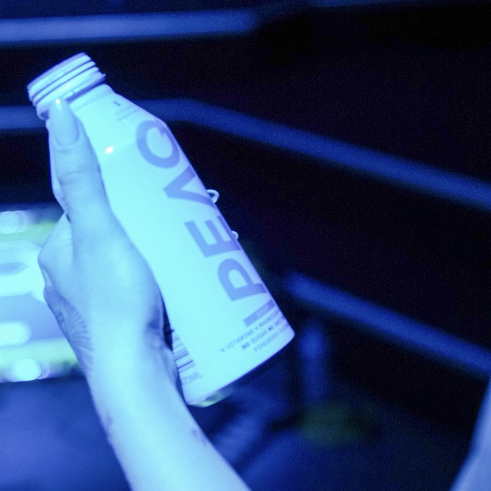 PEAQ hydration bottle at Gravity Club Zurich